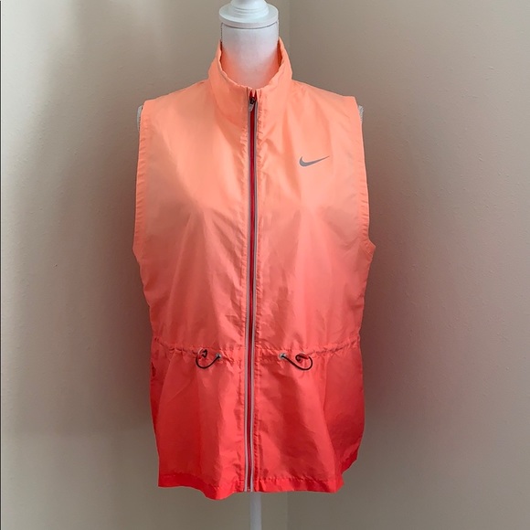 nike orange jacket women's